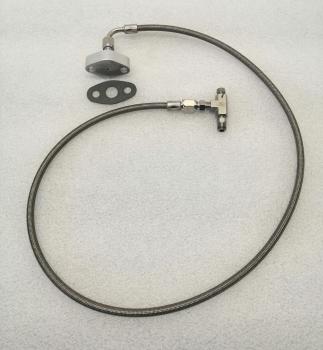 Ölzulaufleitung VR6 R32 Turbo Anschluss am Ölfiltergehäuse Garrett / Pulsar GT40 GT42 GTX40 GTX42 Turbobandit